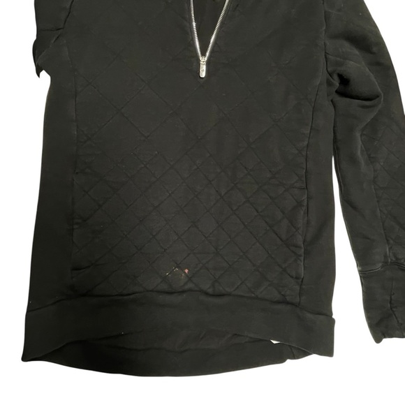 Lululemon Forever Warm Black Quilted Insulated
1/4 Zip Pullover Jacket Size 8 - Picture 6 of 16